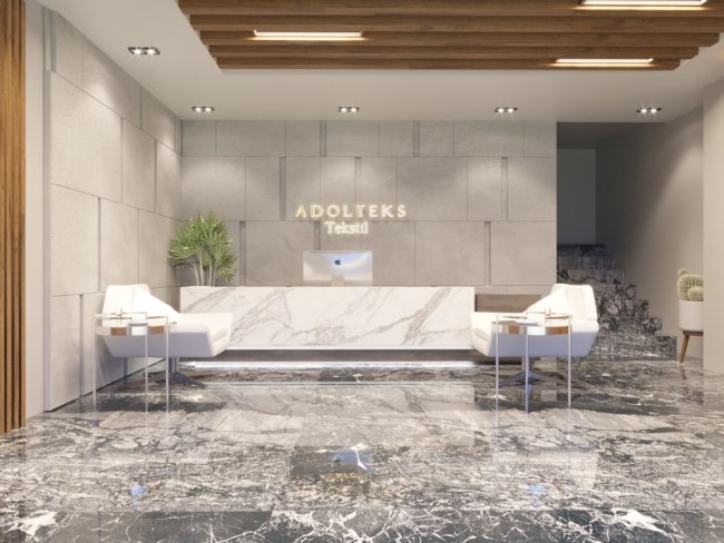 Adolteks Tekstil Mersin Ofis Girişi